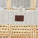 The Little Green Sheep Organic Knitted Moses Basket Set inc Natural mattress  - Hola BB