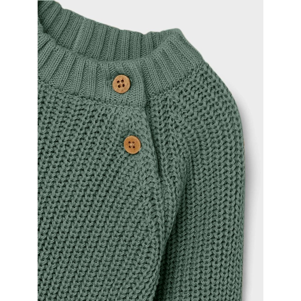 Lil' Atelier Emlen Knit Sweater - Laurel Wreath  - Hola BB