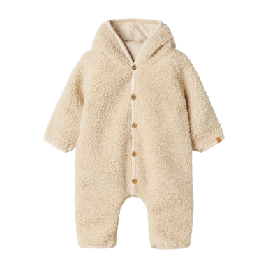 Lil' Atelier Naolin Sherpa Suit - Sandshell  - Hola BB