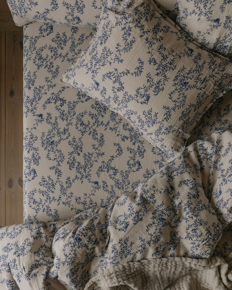 Sábana bajera de muselina - 70 x 140 cm