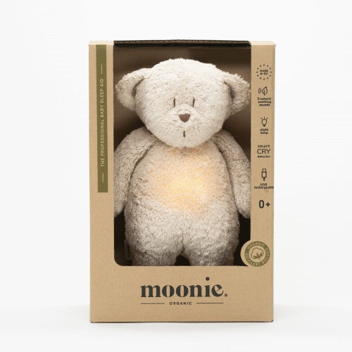 Moonie Humming Bear Organic Sleep Aid Sand Teddy - Hola BB
