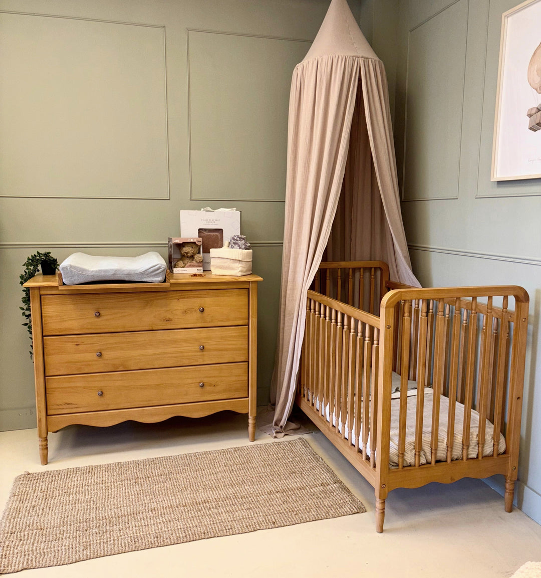 Heritage Vintage Babybett mit Bettgitter