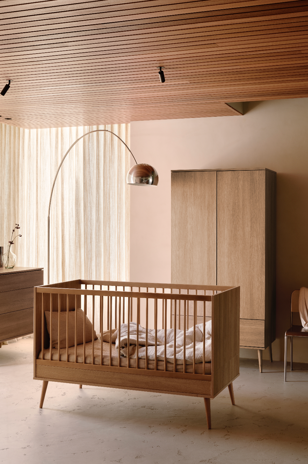 Flow Büyüyen Yatak - 140 x 70 cm - Honey Ash