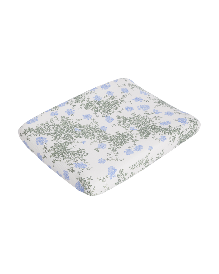 Garbo & Friends Changing mat cover - Muslin Plumbago - Hola BB
