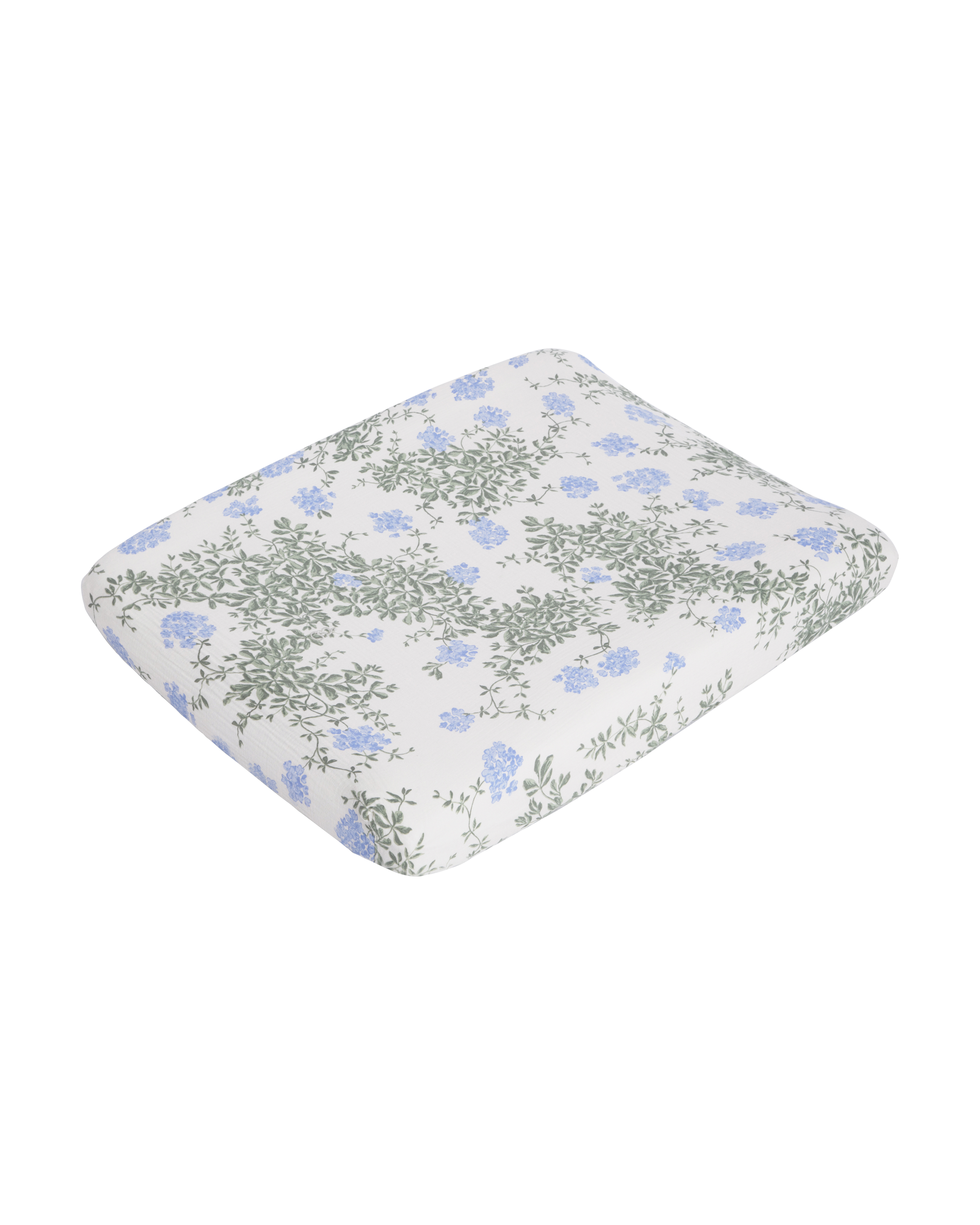 Garbo & Friends Changing mat cover - Muslin Plumbago - Hola BB