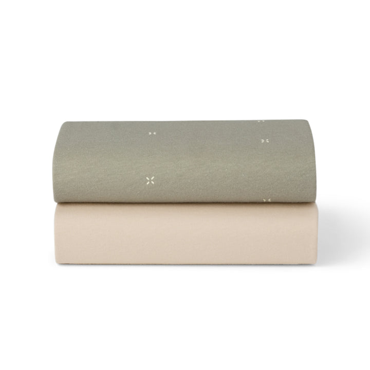 Hoeslakenset (2 stuks) voor SnuzPod en ledikant