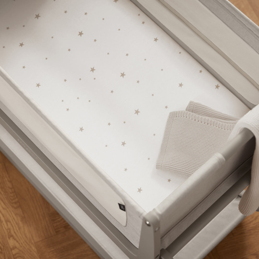 Hoeslakenset (2 stuks) voor SnuzPod en ledikant