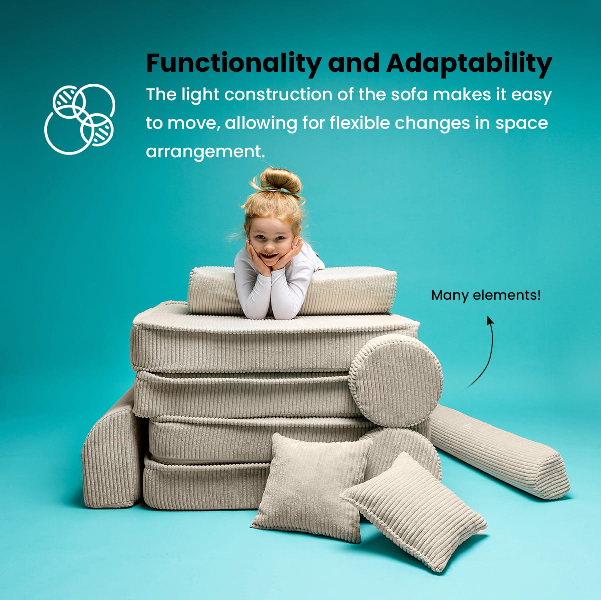 Modular Sofa for Kids