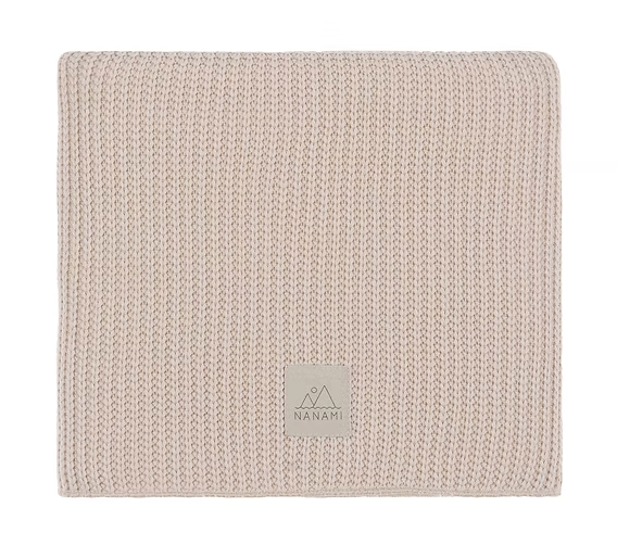 Gestrickte Baumwoll-Babydecke