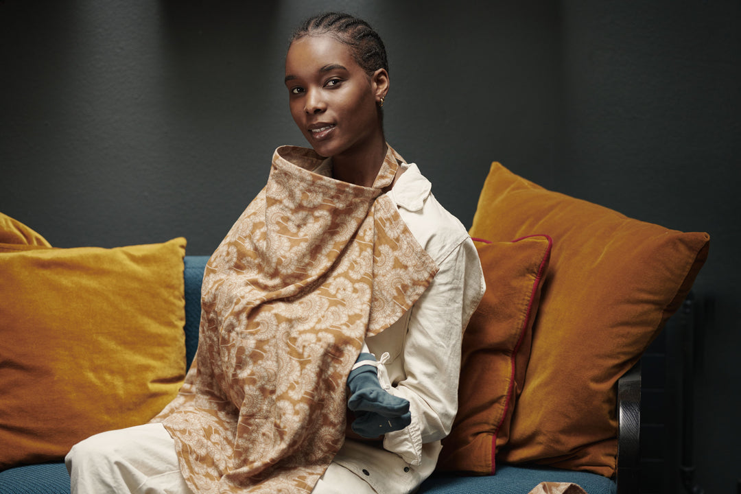 Lemej Amsterdam - Châle d'allaitement en coton biologique