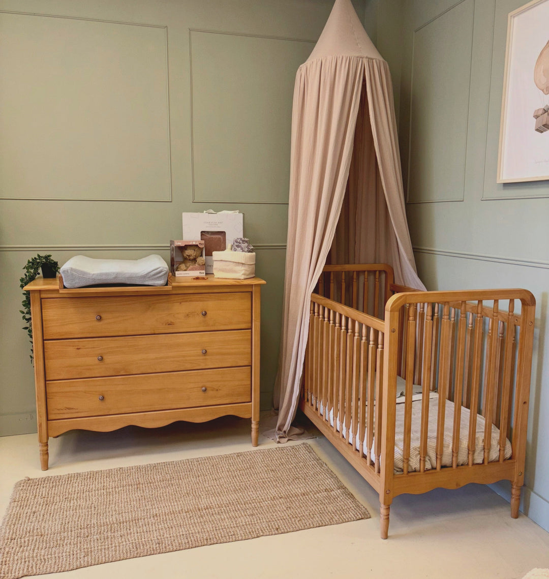 Lit Heritage Vintage + Barrière Pour Tout-Petit
