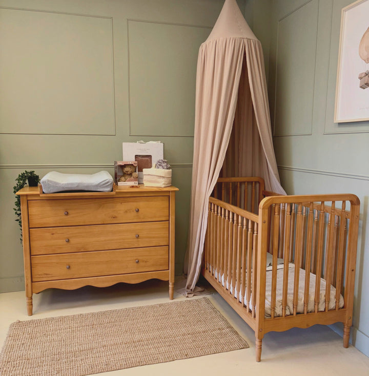 Heritage Vintage Dresser + Optional Changing Top