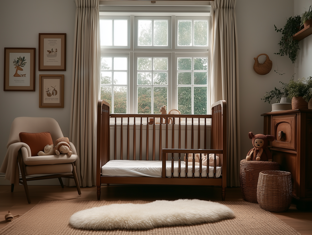Hola Rails Heritage Vintage Cot + Toddler Rail – Hola BB