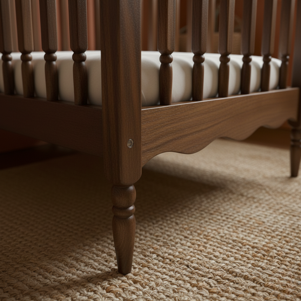 Heritage Vintage Cot + Toddler Rail