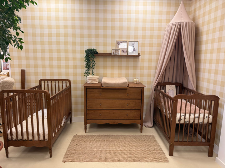 Heritage Vintage Cot + Toddler Rail