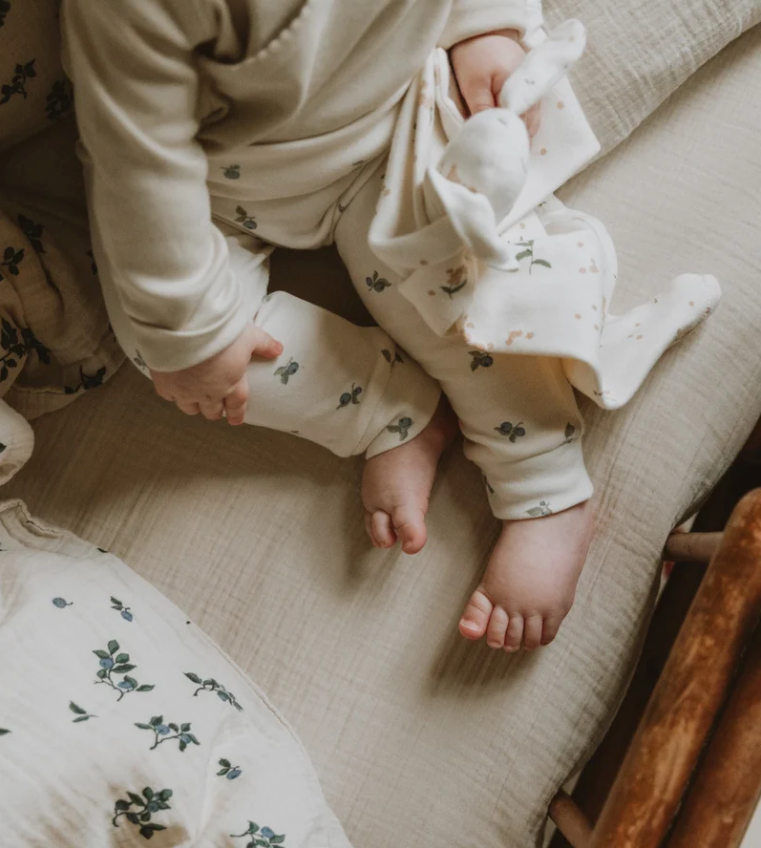 Sábana bajera de muselina - 70 x 140 cm