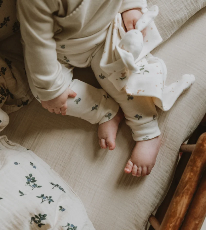 Sábana bajera de muselina - 70 x 140 cm