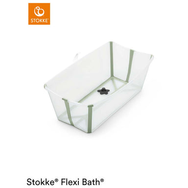 Stokke Flexi Bath® - XL Green Transparent - Hola BB