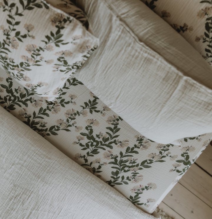 Sábana bajera de muselina - 70 x 140 cm