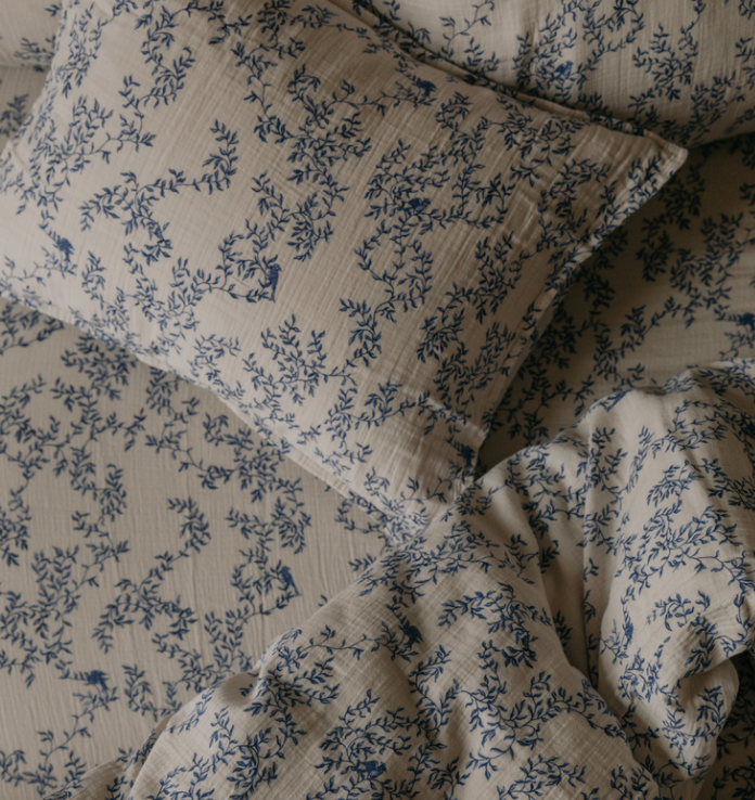 Sábana bajera de muselina - 70 x 140 cm