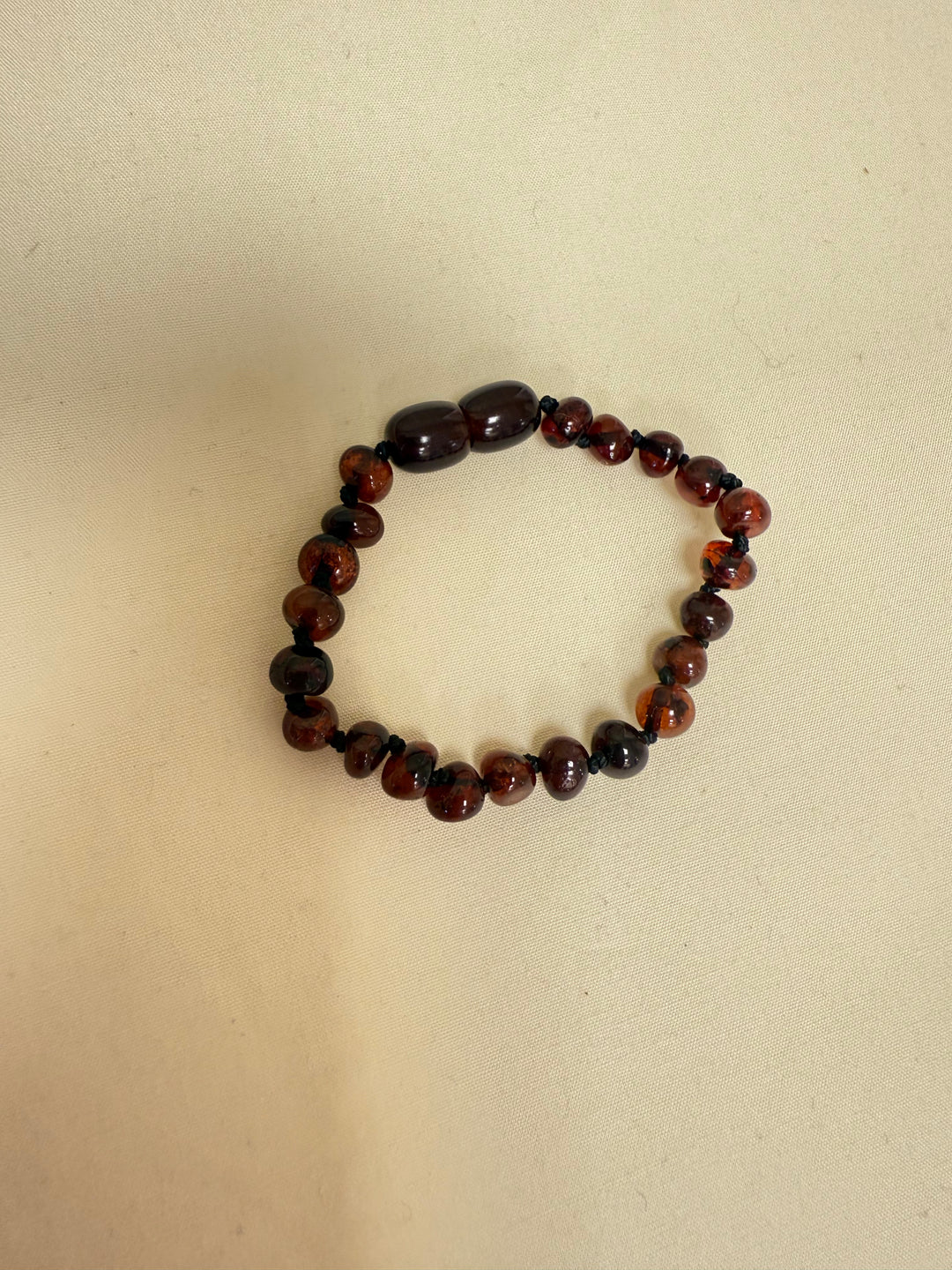 Pulsera de ámbar para bebé