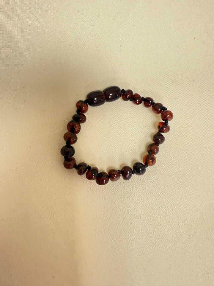Pulsera de ámbar para bebé