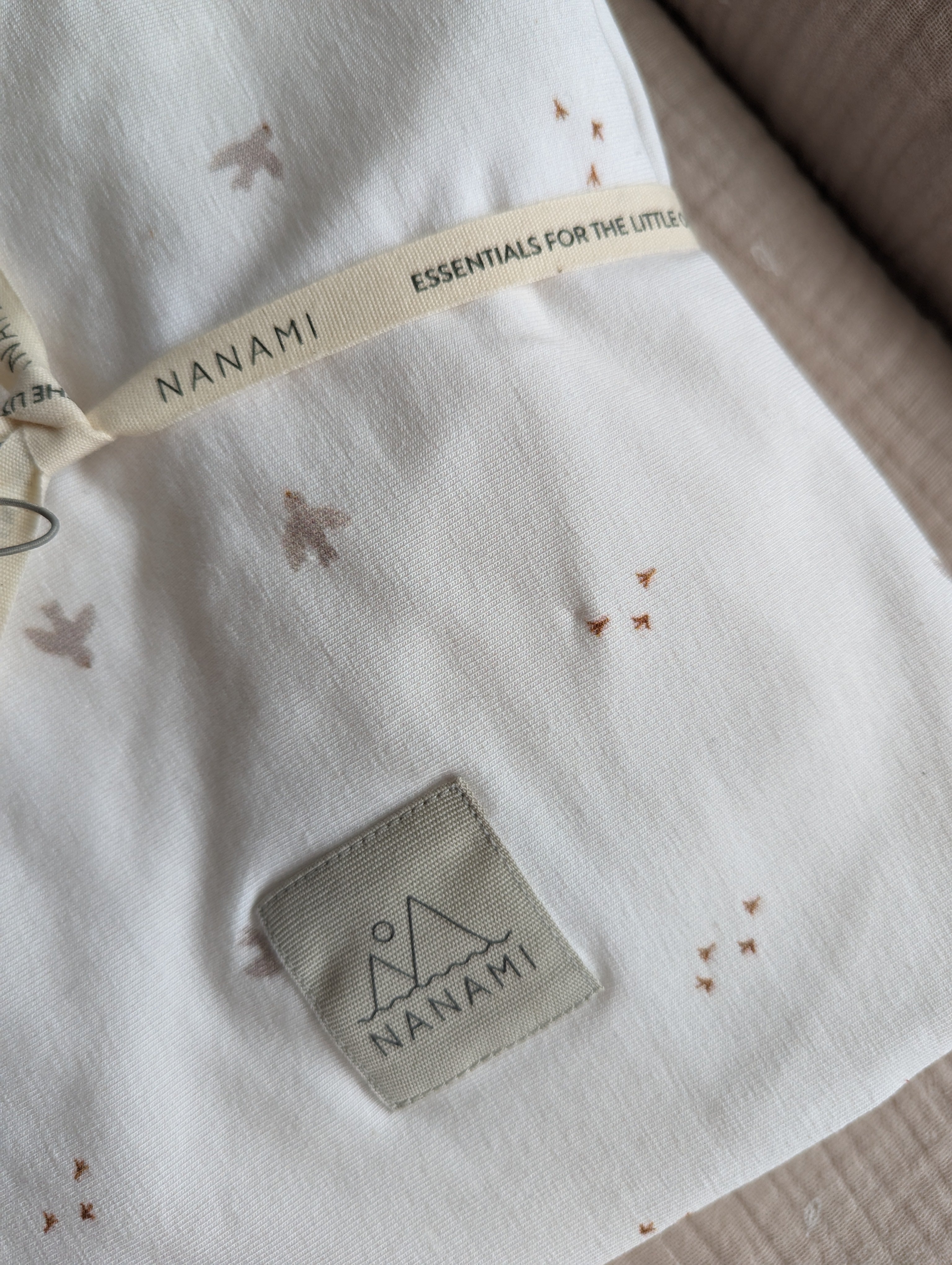 Nanami Changing mat cover - cotton  - Hola BB