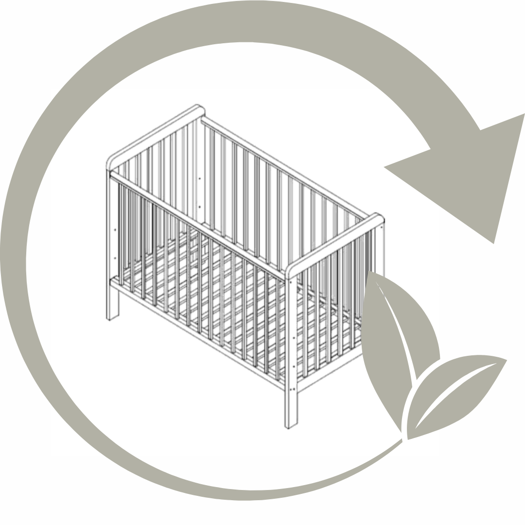 Reparation Och Återanvändning: Woodies Classic Spjälsäng