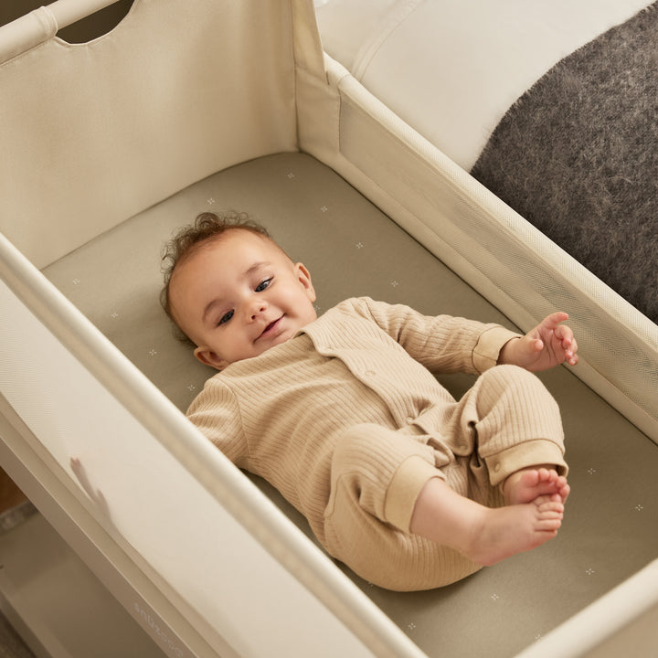 Hoeslakenset (2 stuks) voor SnuzPod en ledikant