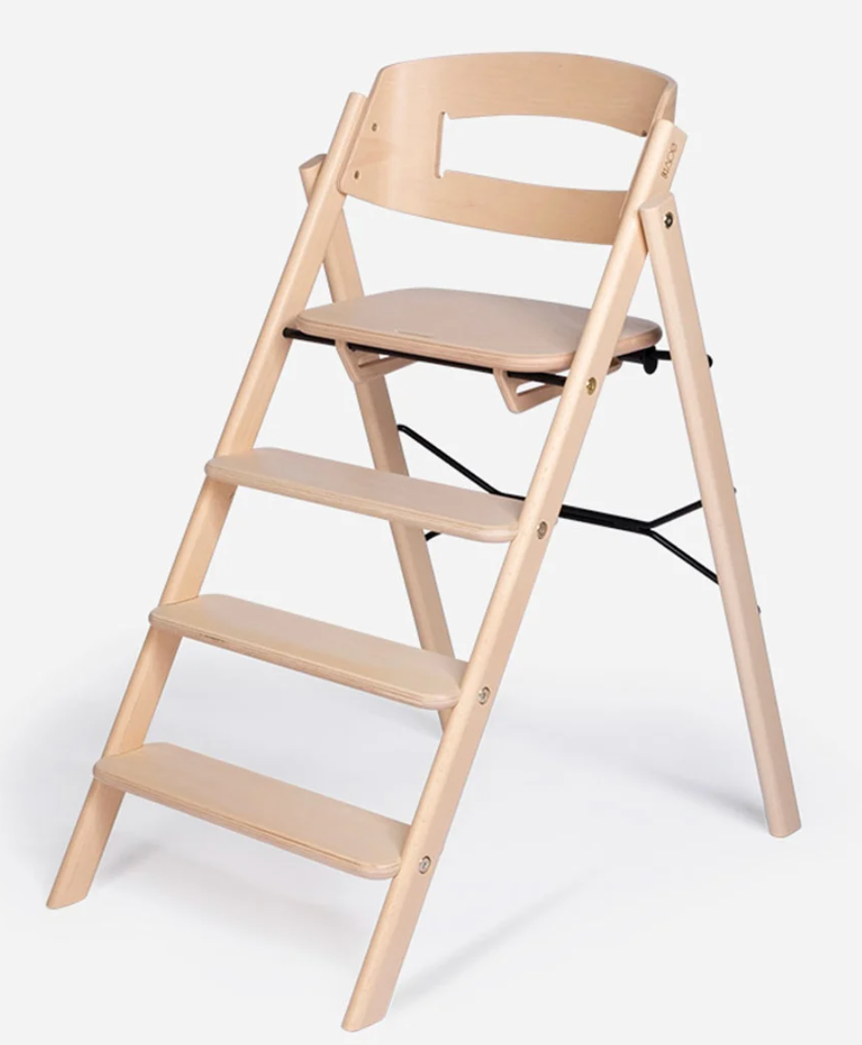 KAOS Klapp high chair Beech Beech Natural - Hola BB