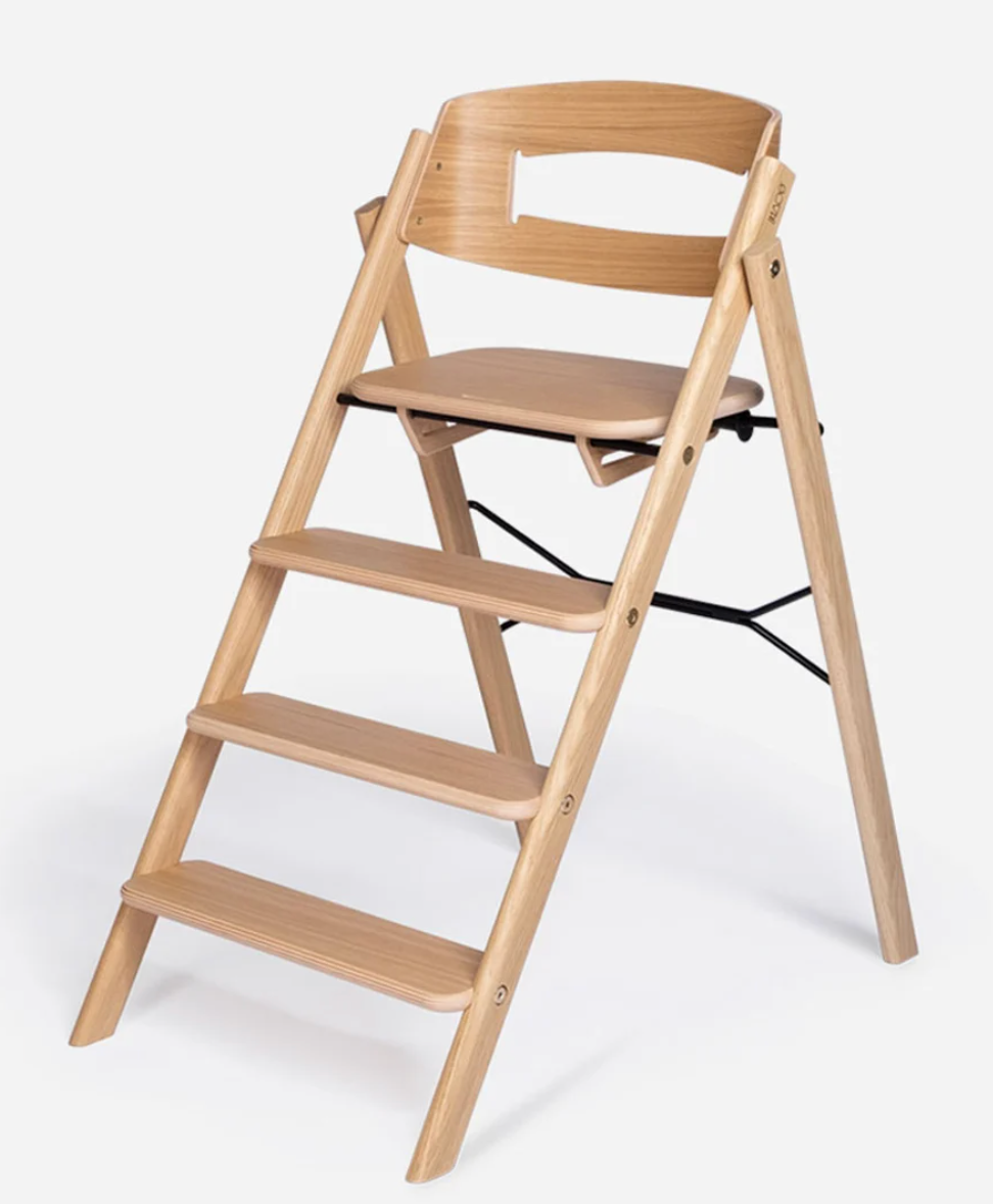 KAOS Klapp high chair Beech  - Hola BB