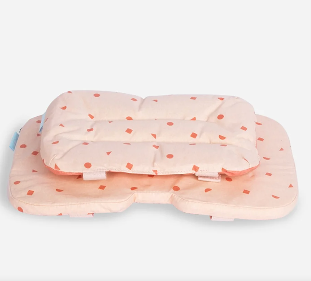 KAOS Klapp Cushion set - Beige Coral/Peach - Hola BB