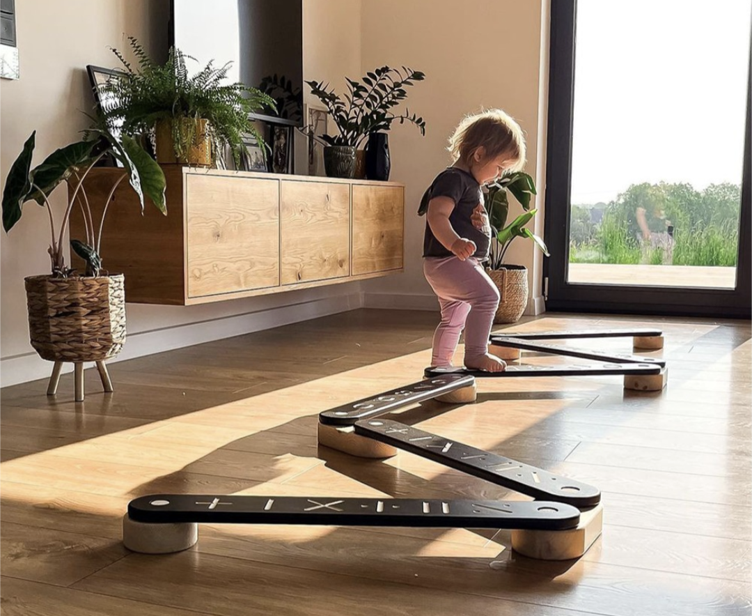 Montessori Wooden Balance Beam