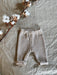 Nanami Knitted trousers 0-3 months / Natural Knitted - Hola BB