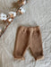 Nanami Knitted trousers 0-3 months / Sand Knitted - Hola BB