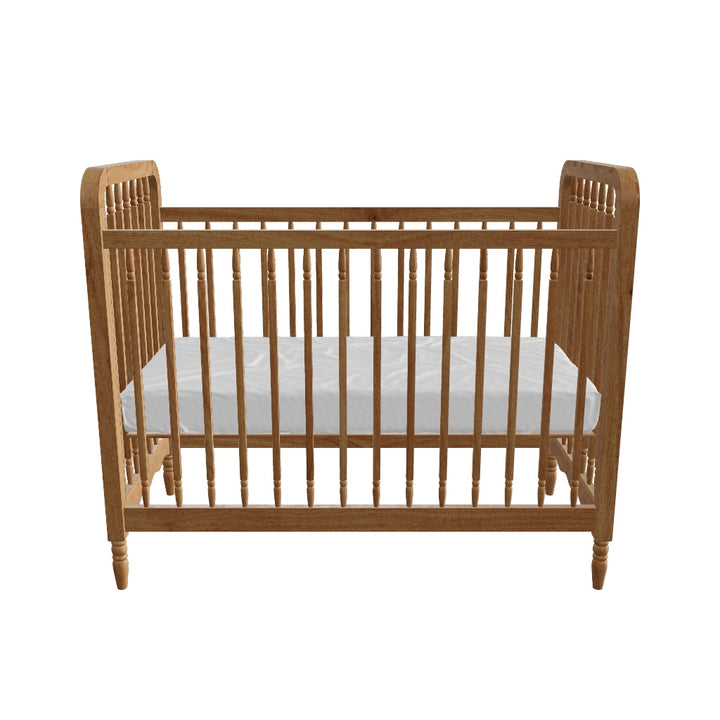 Heritage Vintage Cot + Toddler Rail - Honey *