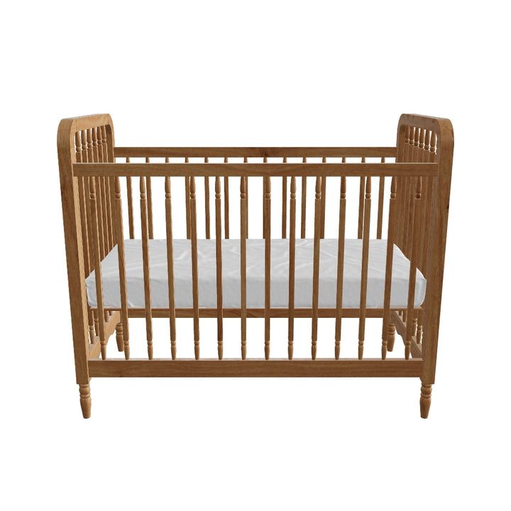 Heritage Vintage Cot + Toddler Rail - Honey *