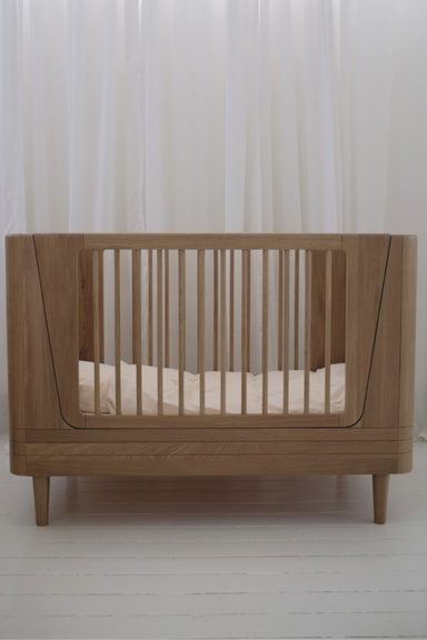 We Are Bitte Nature 2.0  Baby Bed Oak  - Hola BB