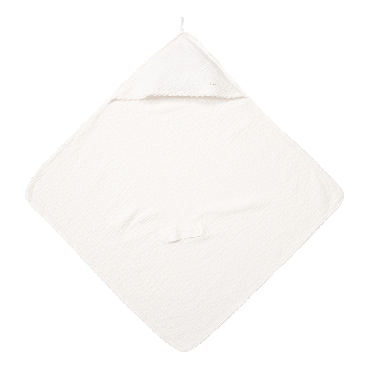Koeka Hooded Towel - Milky  - Hola BB