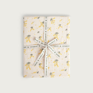 Garbo & Friends Fitted Sheet - Muslin 60x120 / Mimosa - Hola BB