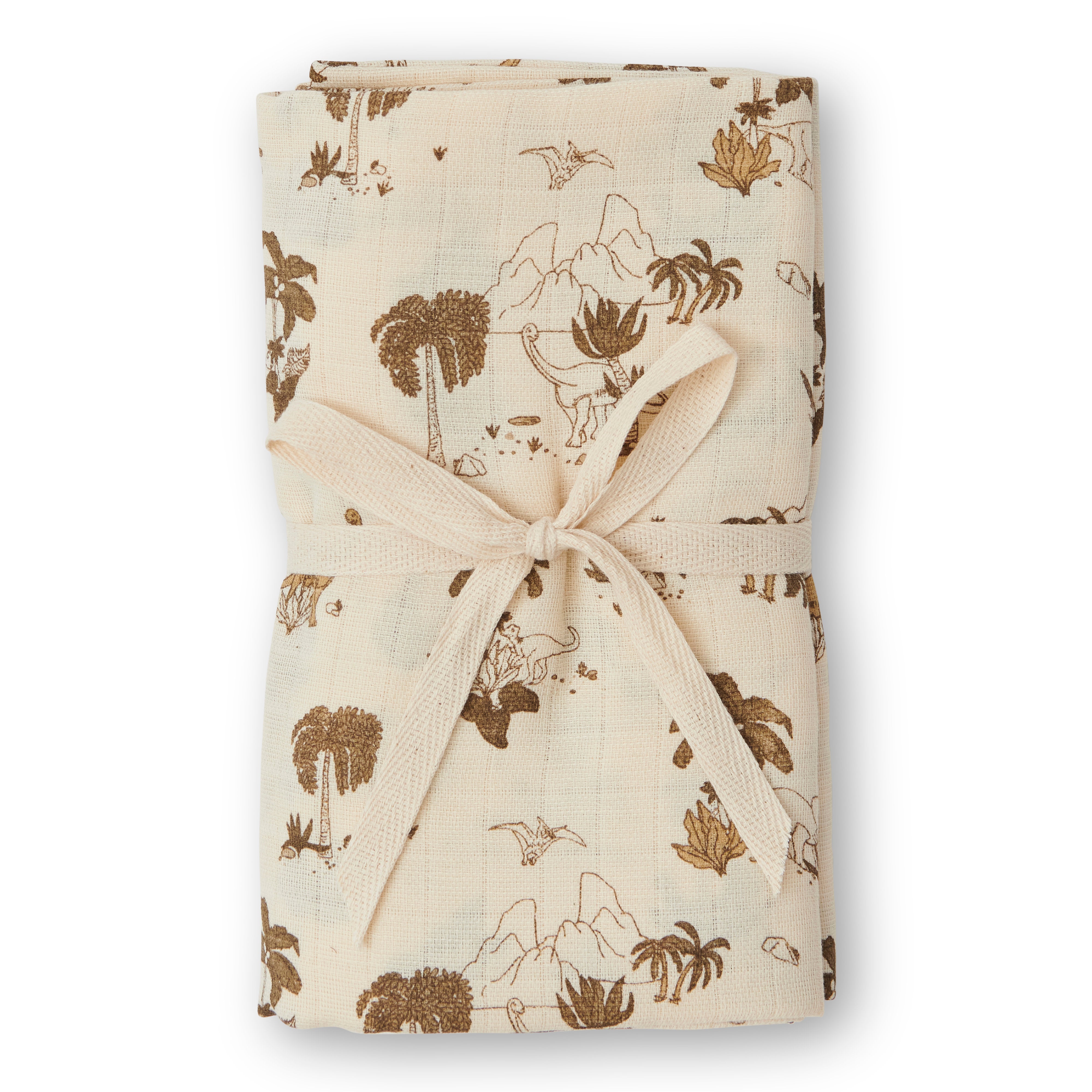 That's Mine - Muslin swaddle - Multiple colours Dino Jungle - Hola BB