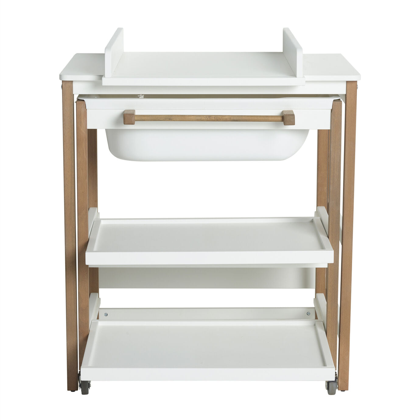 Quax Changing Table With Tub Smart - White Natural  - Hola BB