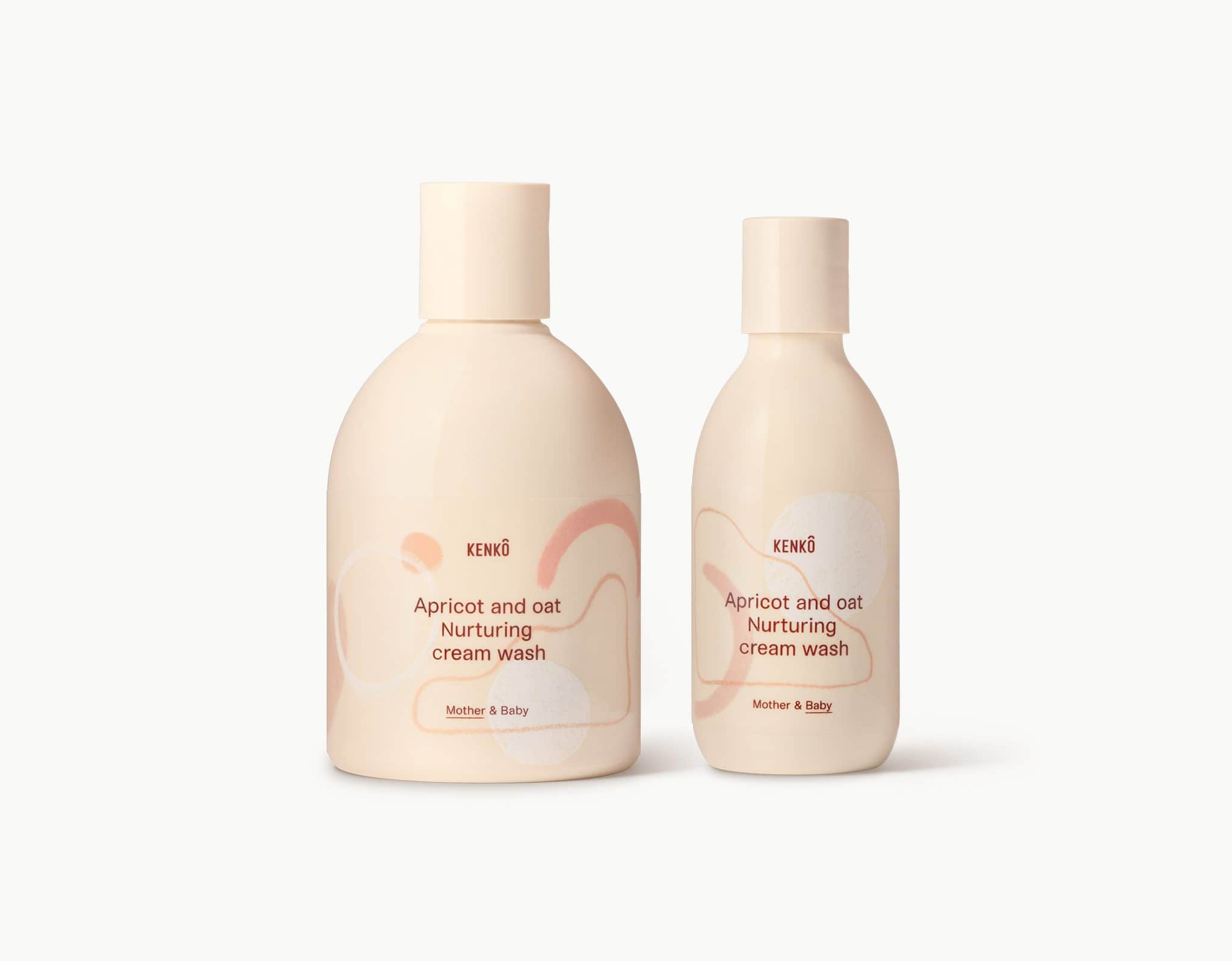 Kenko Apricot and Oat Nurturing cream wash  - Hola BB