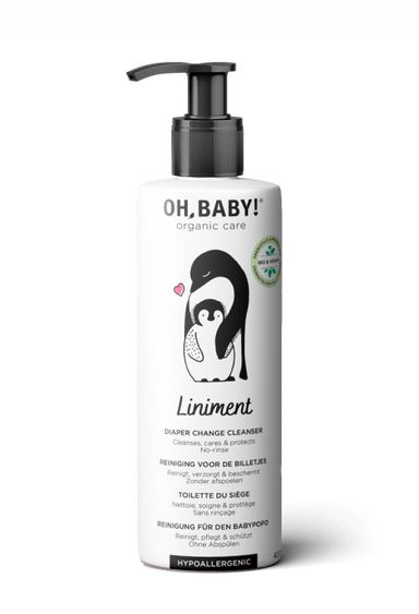 Oh Baby Oh, Baby!- Liniment, Diaper Change Cleanser 400ml  - Hola BB